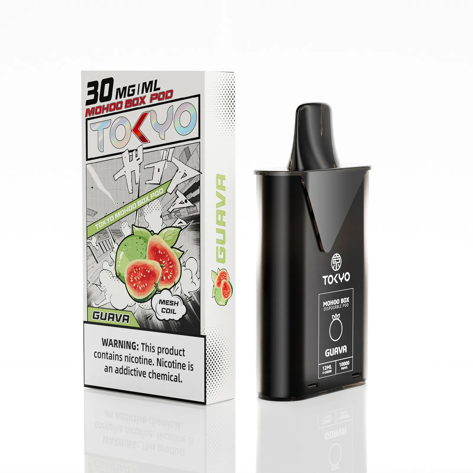 芭樂口味 東京魔盒電子煙彈 - 體驗獨特亞洲風情的果香電子煙:圖片 2